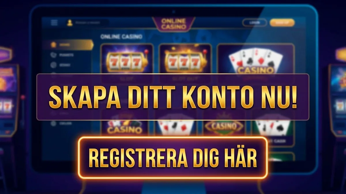 Registrera dig med bonus